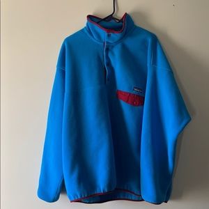 Electric Blue Patagonia Synchilla Pullover